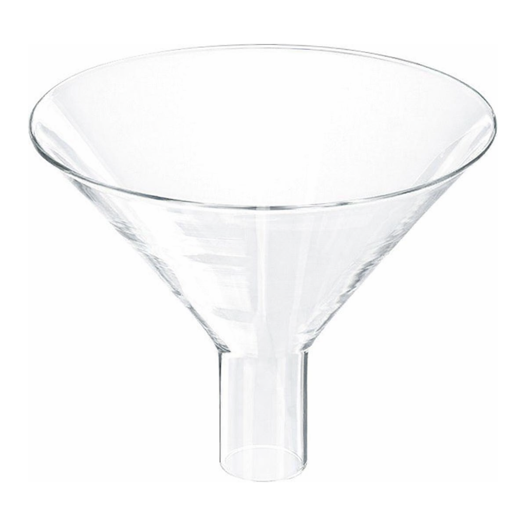 Merck BRAND(R) glass powder funnel short wide stem