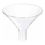Merck BRAND(R) glass powder funnel short wide stem