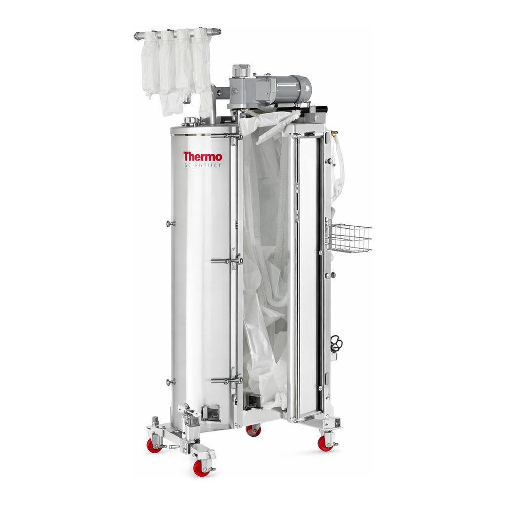 Thermo Fisher Scientific Thermo Scientific Single-Use Fermentor BioProcess Container, Aegis 5-14 film, pH/DO sensor, foam sensor, Meissner inlet, four 10-inch exhaust filters, 300 L