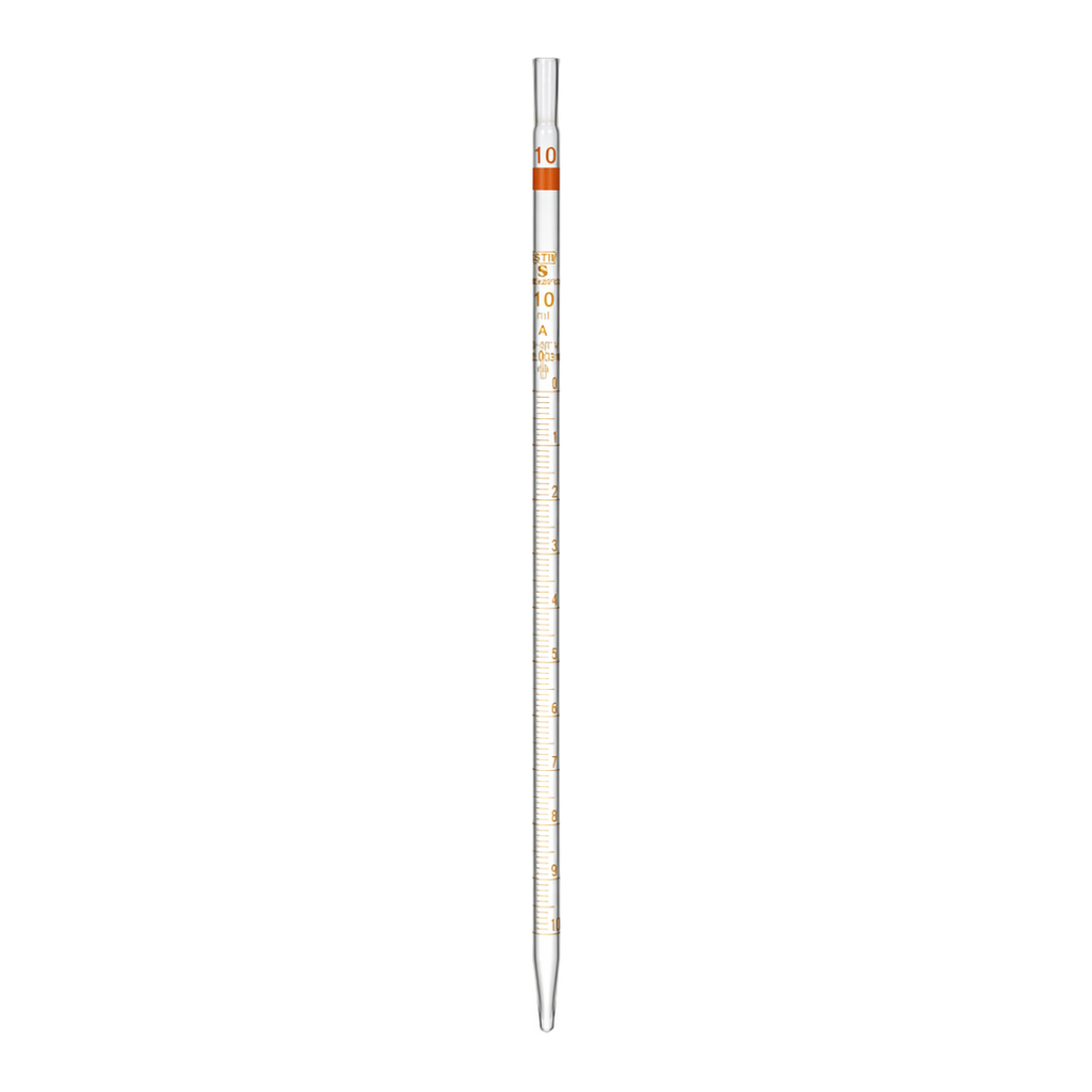 Supertek Pipette, Graduated, Mohr Type, Class A (ASTM)