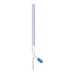 Supertek Burette, Schellbach Stripe, With Screw Type, Rotaflo, Class A (DIN)