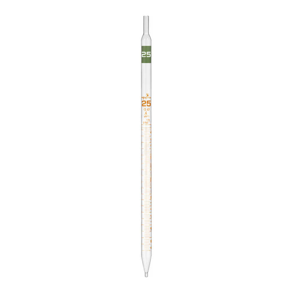 Supertek Pipette, Graduated, Serological, Color Coded Class A (DIN)