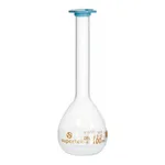 Supertek Flask, Volumetric With Snap Cap, Class A (DIN)