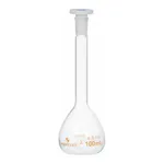 Supertek Flask, Volumetric, With Polypropylene Stopper, Class A (DIN)