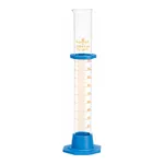 Supertek Measuring Cylinder, With Detachable Plastic Base & Protection Collar, Class A (DIN)