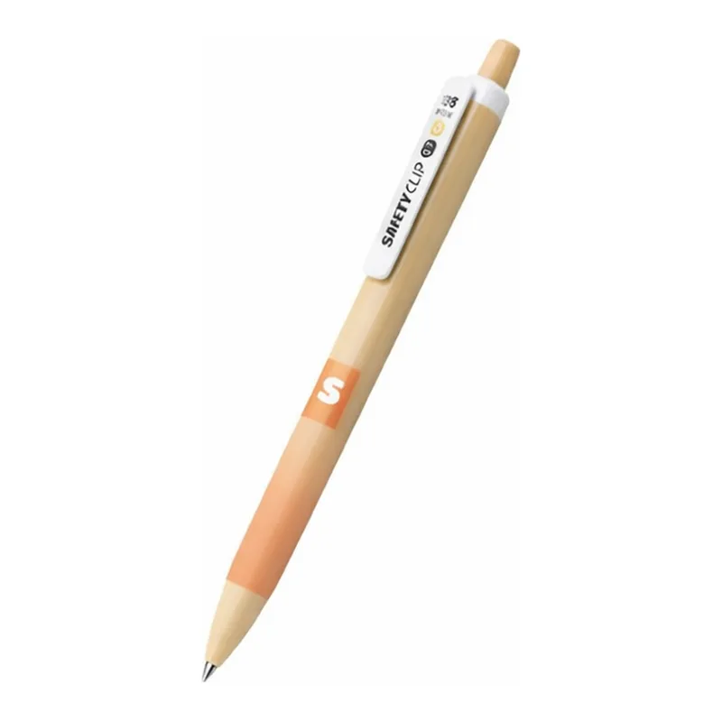 OFFICENEX 마이펜 세이프티클립S 볼펜(0.7mm/밀키피치/1EA)