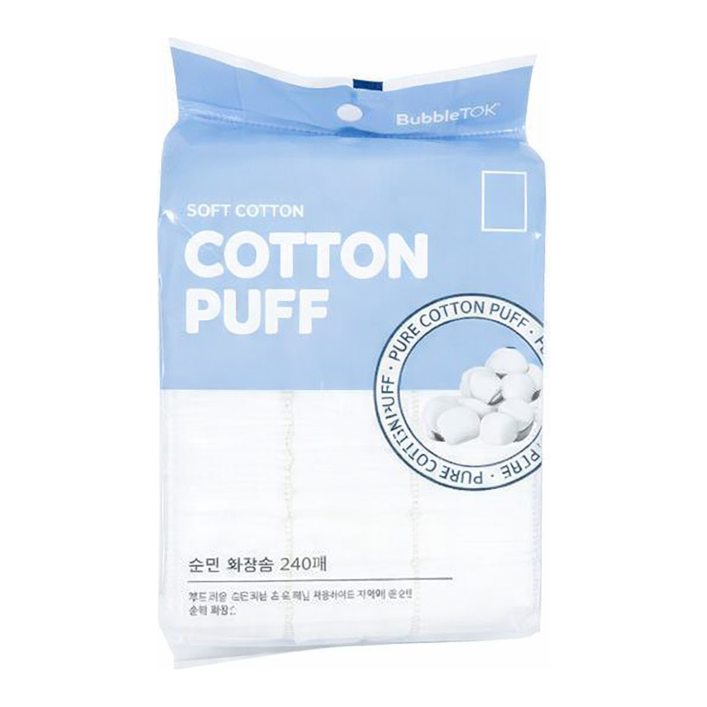 OFFICENEX 버블톡 순면 화장솜 240매