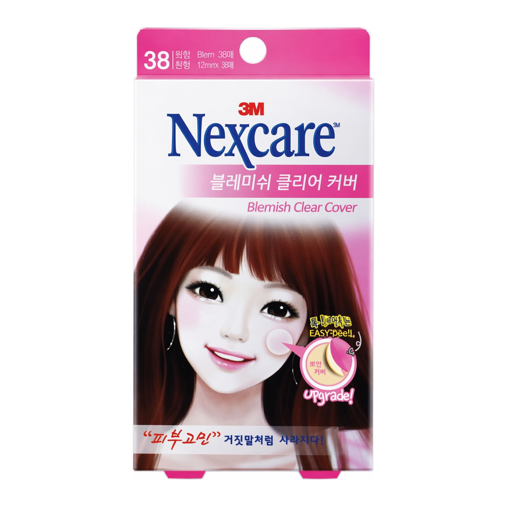 OFFICENEX 3M 넥스케어블레미쉬클리어커버(38매)