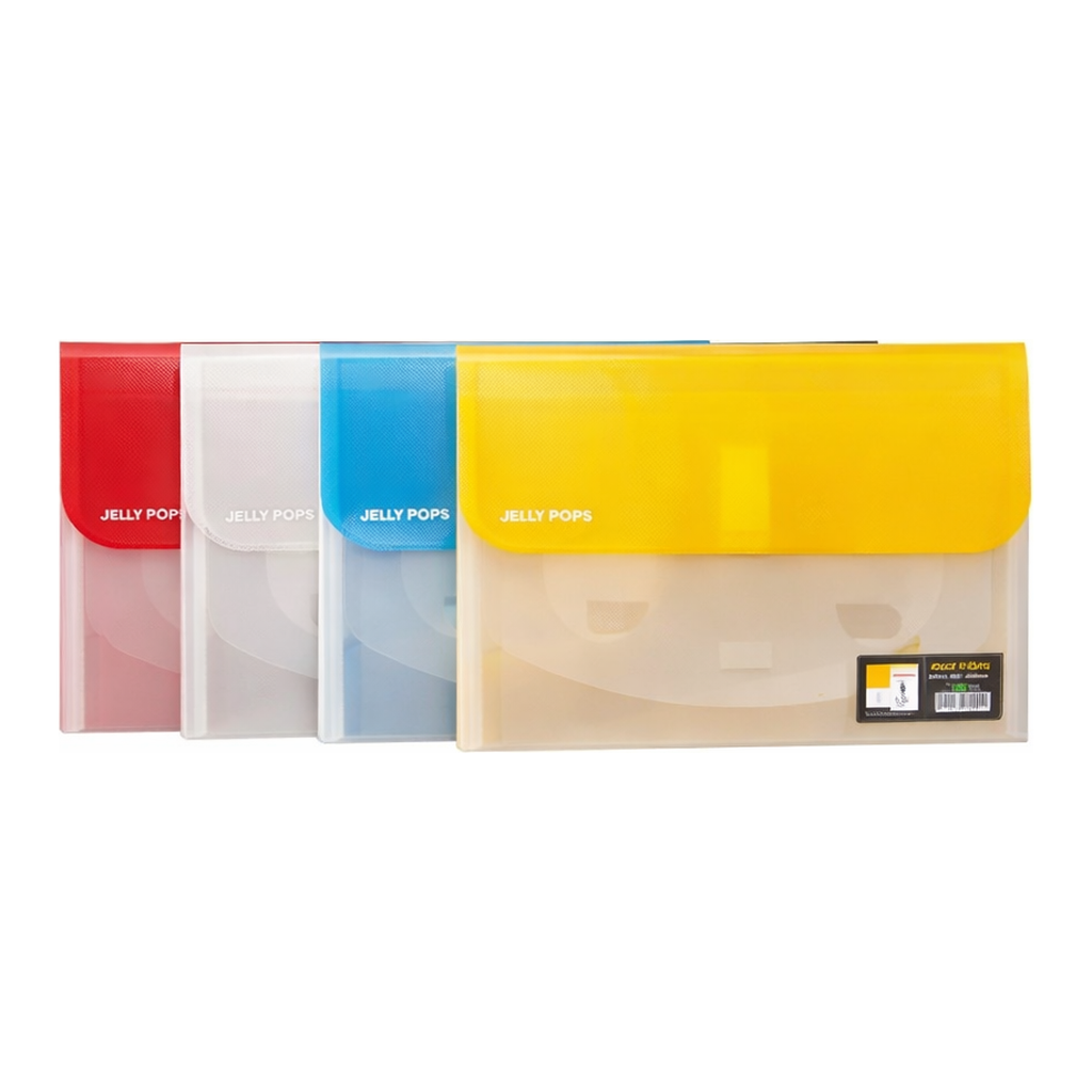 OFFICENEX 슬라이딩 도큐멘트화일 4분류(A4/청색/JF582-72)