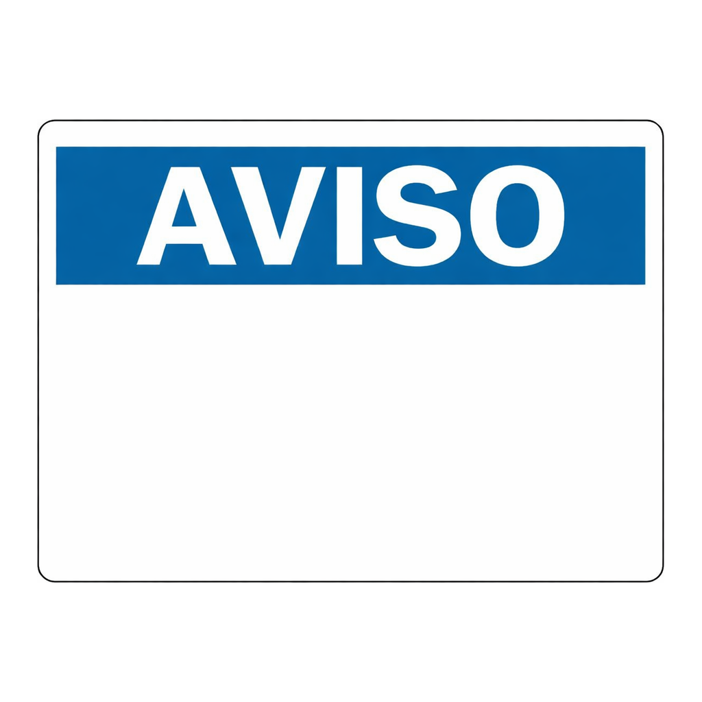 Brady AVISO Sign
