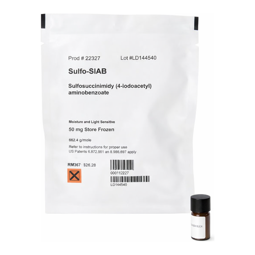 Thermo Fisher Scientific Sulfo-SIAB (sulfosuccinimidyl (4-iodoacetyl)aminobenzoate)