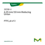 Merck PK3 6.35MM X 10MM REDUCING UNION, PTFE