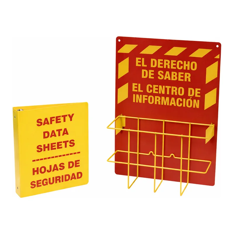 Brady Spanish RTK Compliance Center With SDS Binder