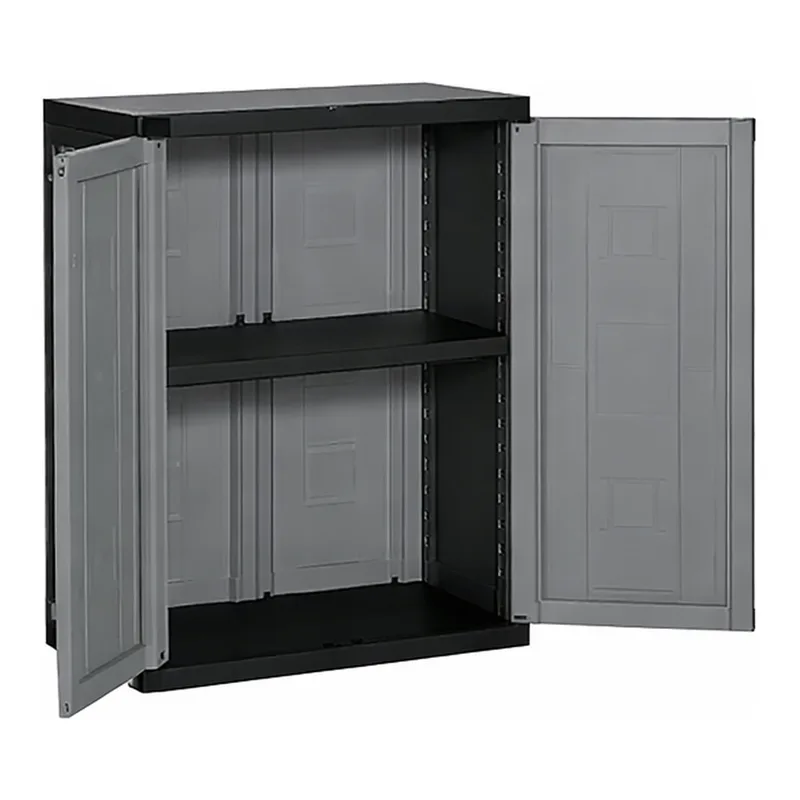 AS ONE Chemical-Resistant Cabinet (Lower Stage, Double Door) 9599000 Assembly Required