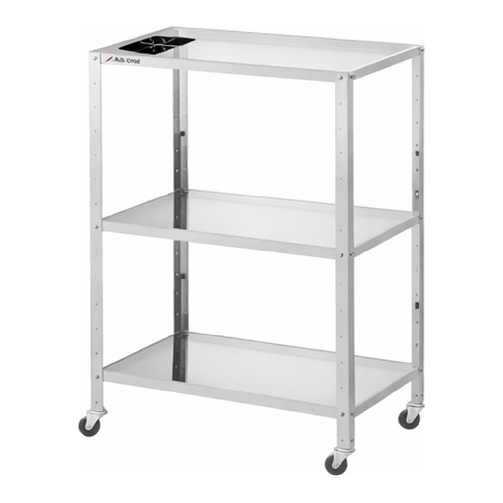 AS ONE Stainless Steel Wagon with Frame Regular Stages 460 x 310 x 809mm