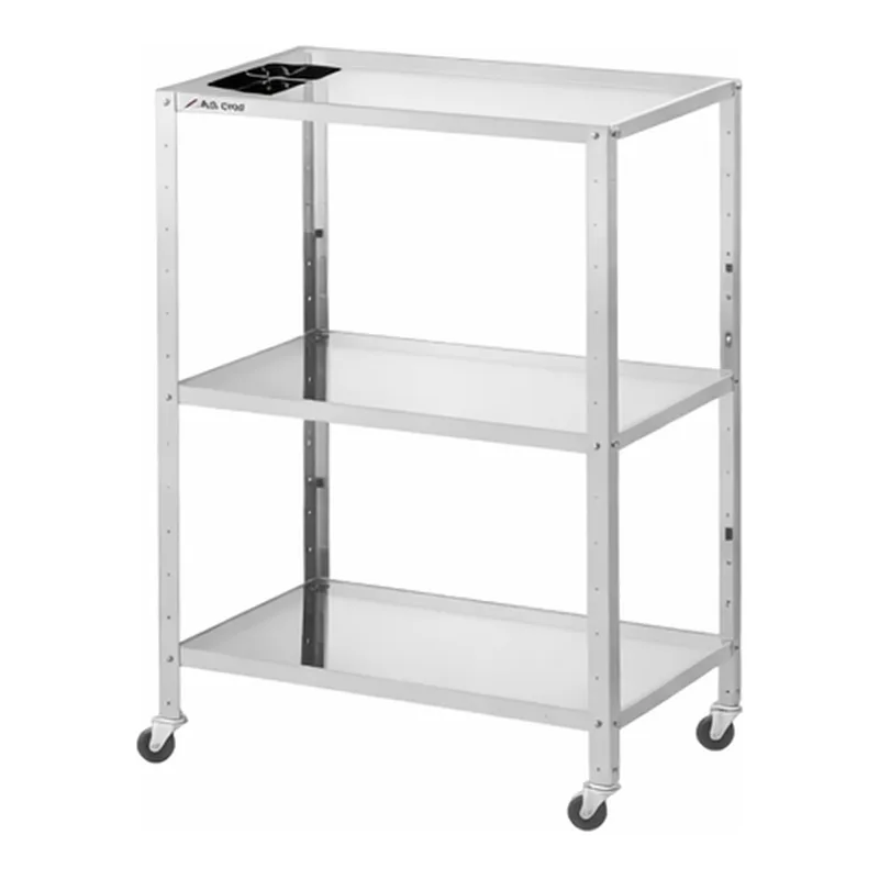 AS ONE Stainless Steel Wagon with Frame Regular Stages 460 x 310 x 809mm