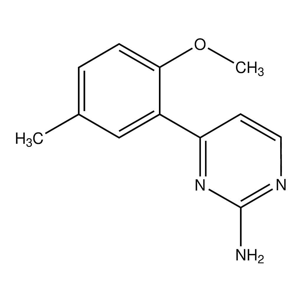 Merck 4-(2-Methoxy-5-methylphenyl)pyrimidin-2-amine
