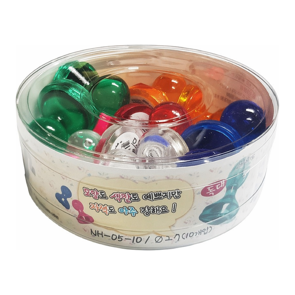 OFFICENEX 큐트 자석홀더(특대/NH-05-10/10개입/Ø27mm)