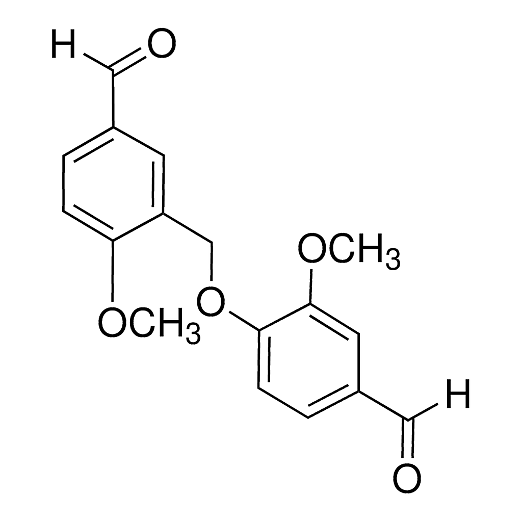 Merck 3-[(4-Formyl-2-methoxyphenoxy)methyl]-4-methoxybenzaldehyde
