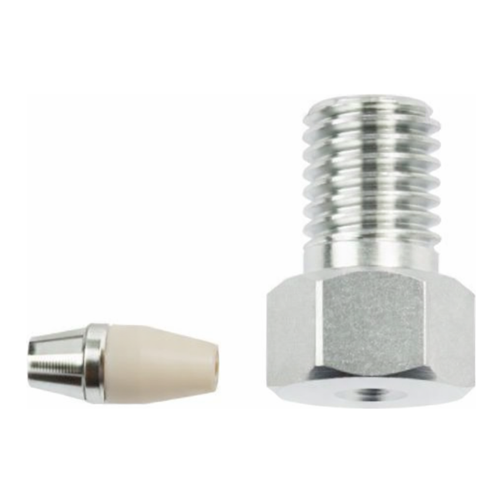 Restek EXP Short HexHead Fitting, w/Hybrid Ferrule, ea