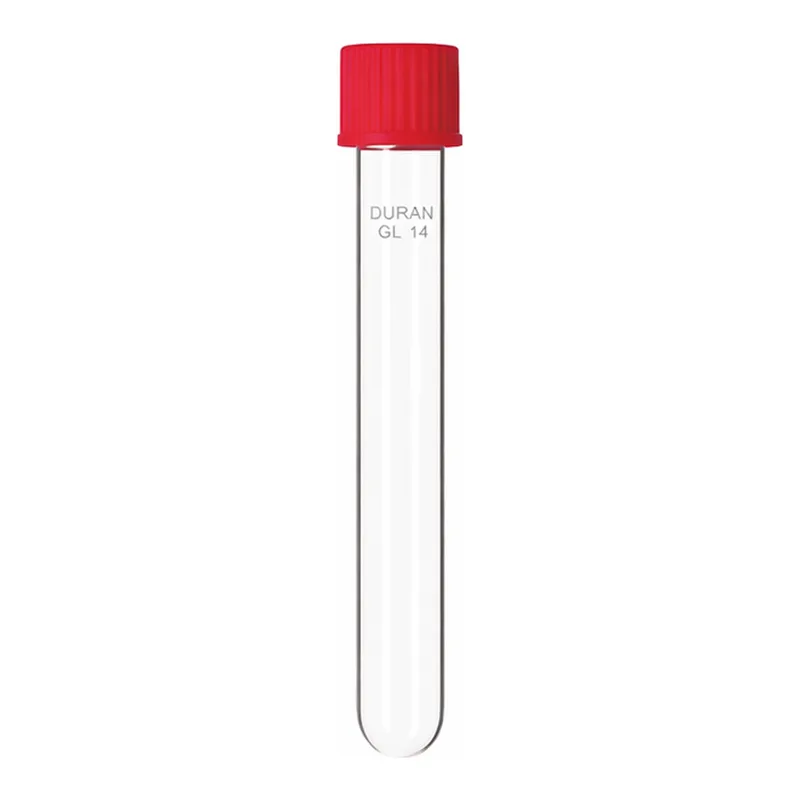 AS ONE Screw Cap Test Tube (with PBT Cap), 나사구 시험관 (PBT 캡)