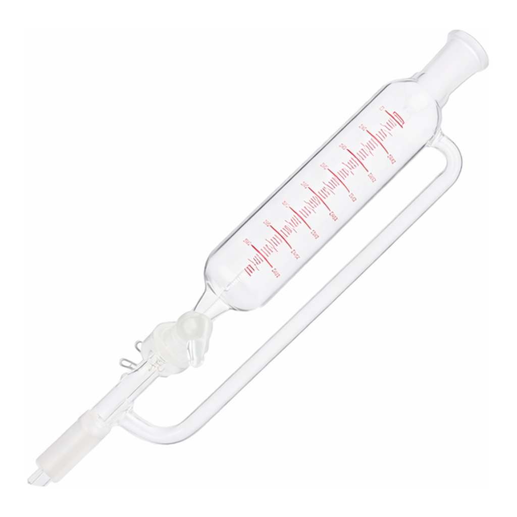 AS ONE Cylindrical Separatory Funnel (Balance Type PTFE Cock) 60mL