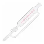 AS ONE Cylindrical Separatory Funnel (Balance Type PTFE Cock) 60mL