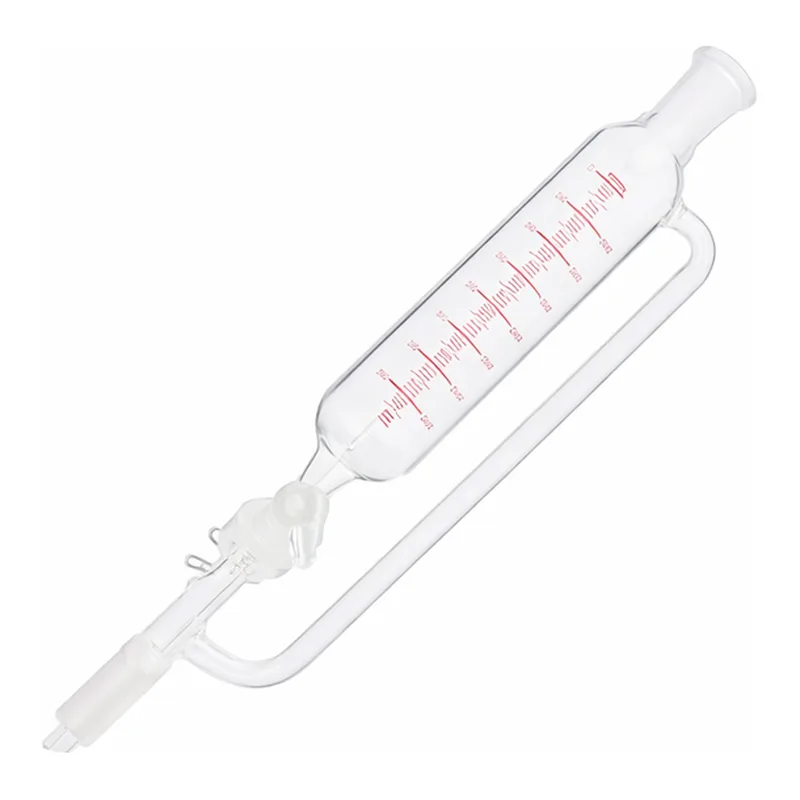 AS ONE Cylindrical Separatory Funnel (Balance Type PTFE Cock) 60mL