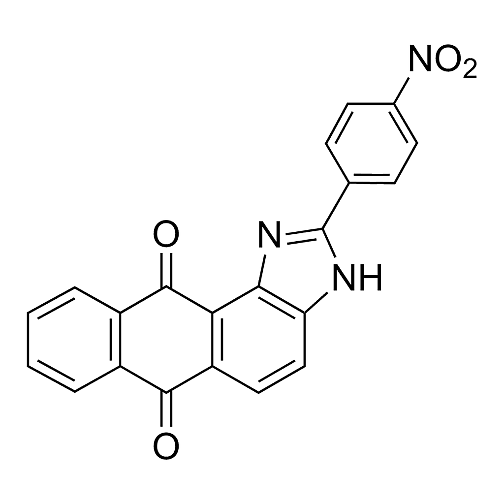 Merck 2-(4-Nitrophenyl)-1H-anthra-[1,2-d]imidazole-6,11-dione