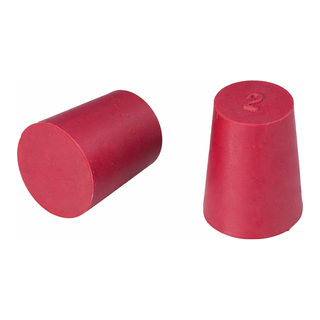 AS ONE Red Rubber Plug, 빨강 고무마개