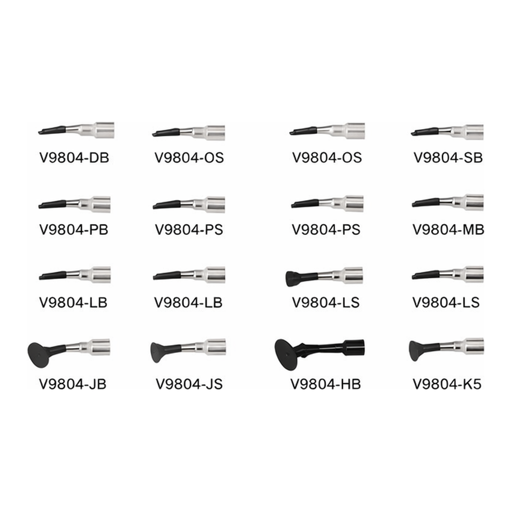 SIPEL 진공핀셋용 교환팁 1/2` PROBE/곧은타입 Tweezer