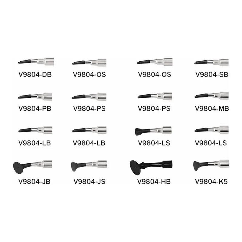 SIPEL 진공핀셋용 교환팁 1/2` PROBE/곧은타입 Tweezer