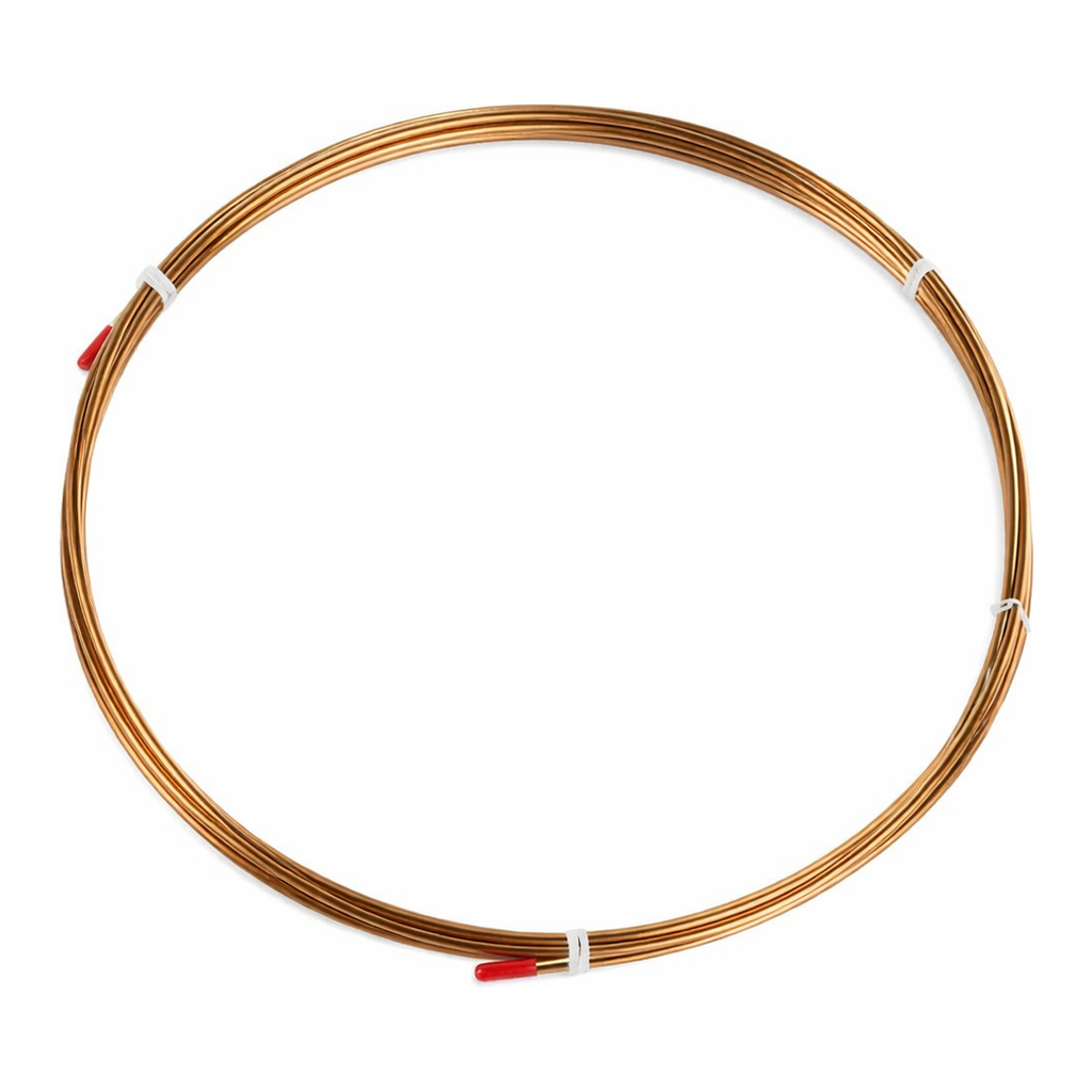 Restek Tubing, Sulfinert, 304SS Welded/Drawn Tubing .085inID x 1/8in OD Sulfinert 0.020in Thick W