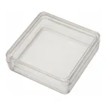AS ONE ABS Uncharged Square Case Type 36 x 36 x 14mm 50 Pcs