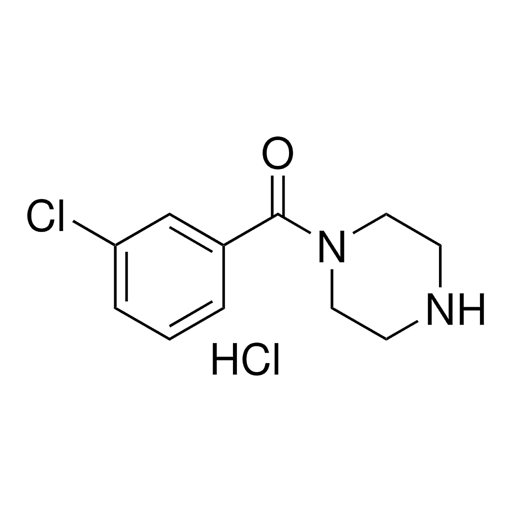 Merck 1-(3-CHLOROBENZOYL)PIPERAZINE HY-