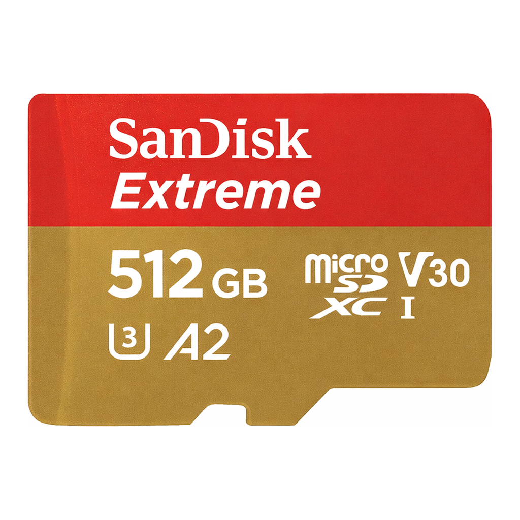 OFFICENEX [장기품절]
[P]Extreme microSDXC 카드(512GB/160MB/s/Class10/SanDisk)