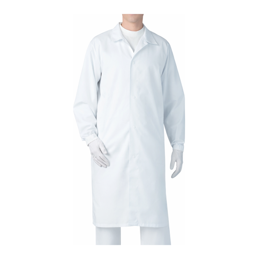 AS ONE Dust-Free Garment AS206C For Unisex White 3L