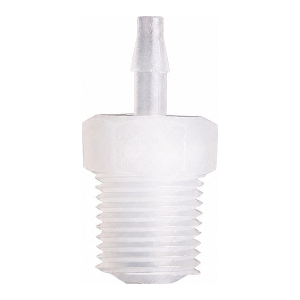 Tube connector, straight, 2–3 mm ID