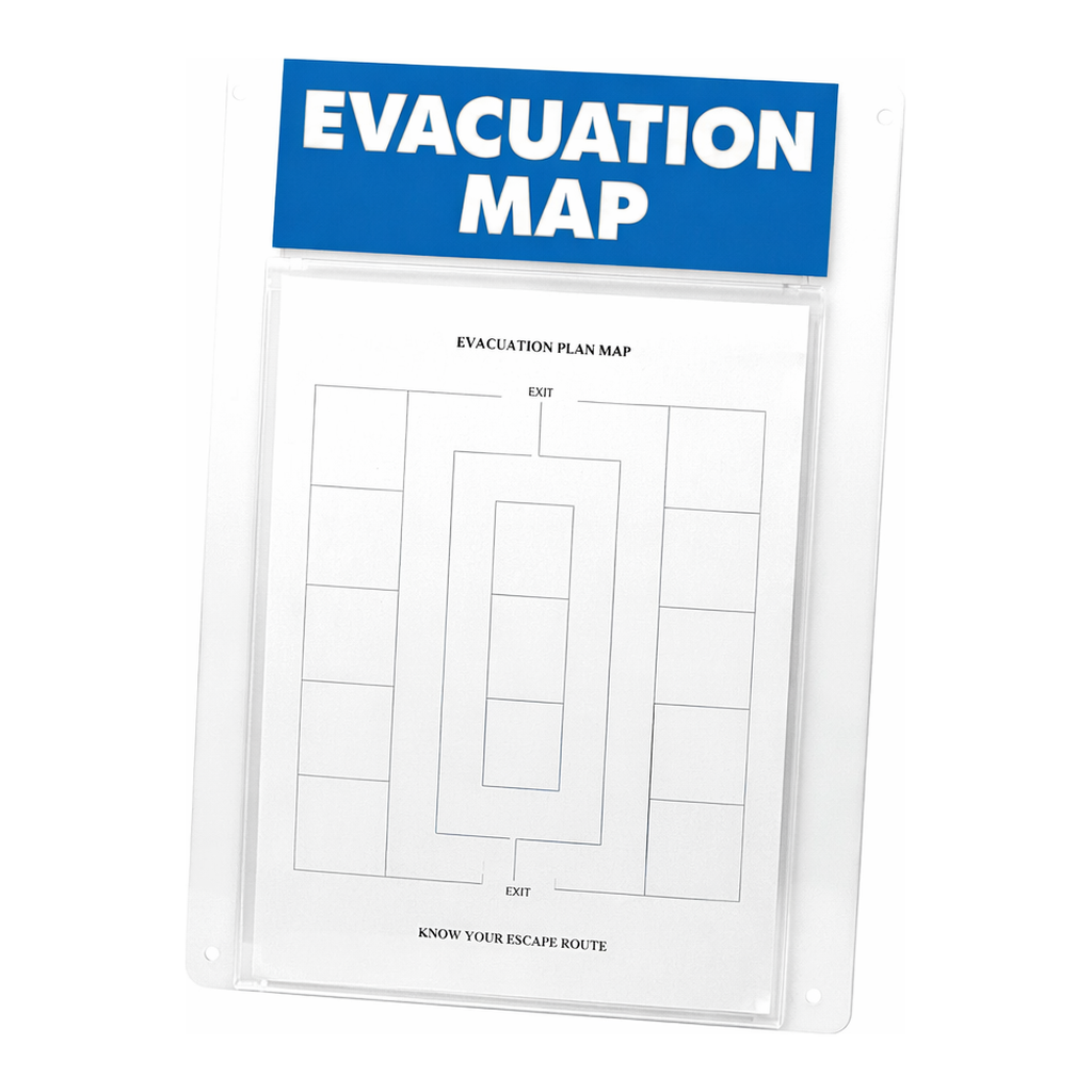 Brady Evacuation Map Display