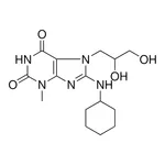 Merck 8-(CYCLOHEXYLAMINO)-7-(2,3-DIHYD-