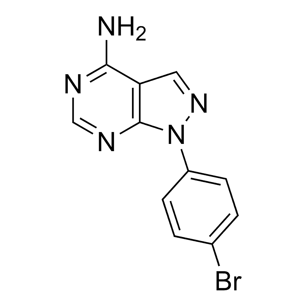 Merck 1-(4-Bromophenyl)-1H-pyrazolo[3,4-d]pyrimidin-4-amine
