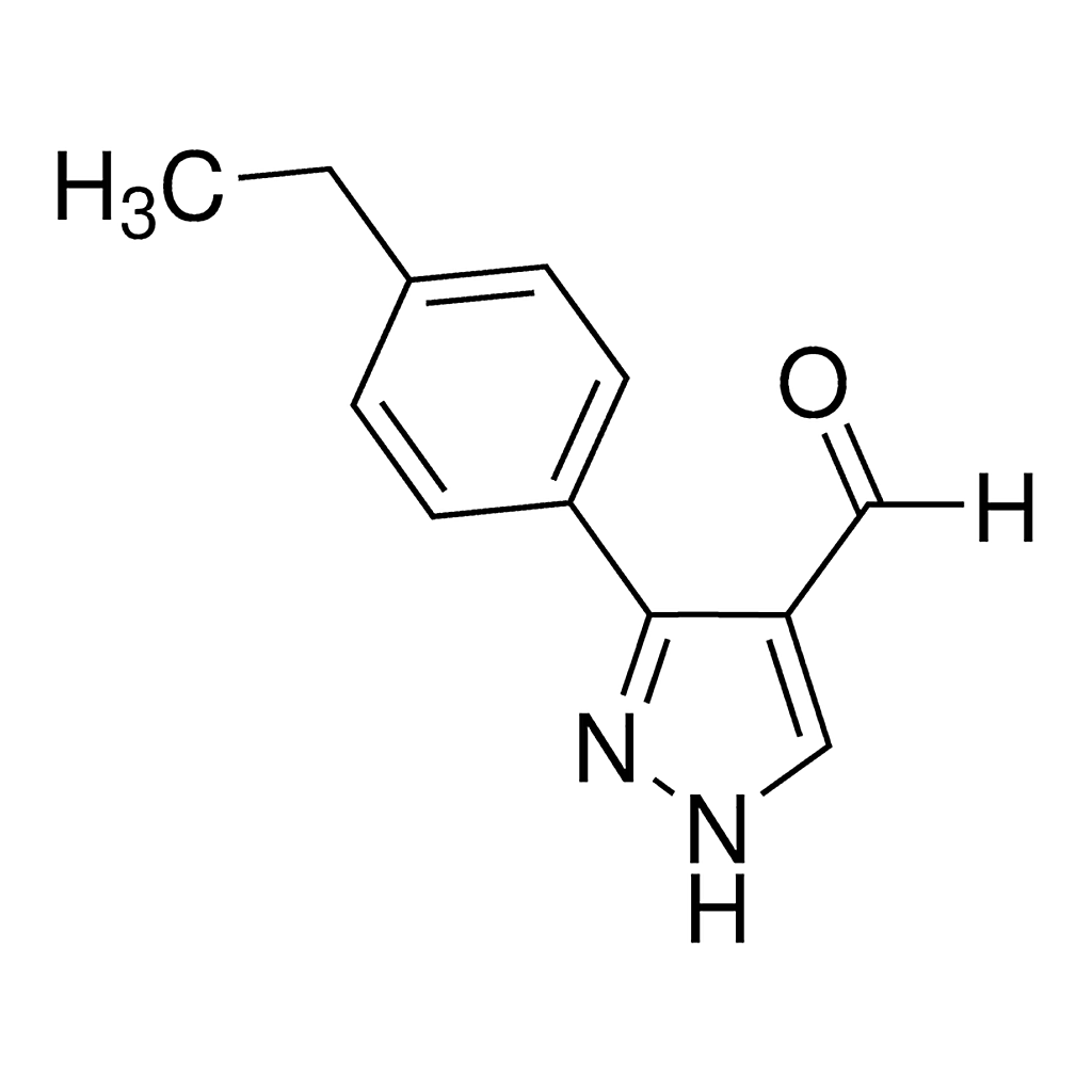 Merck 3-(4-Ethylphenyl)-1H-pyrazole-4-carbaldehyde