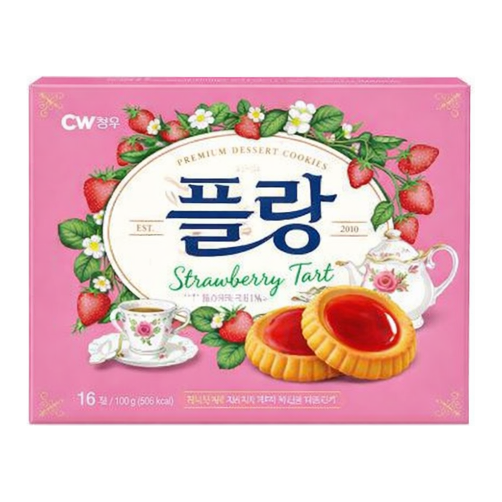 OFFICENEX 청우 플랑 딸기160g