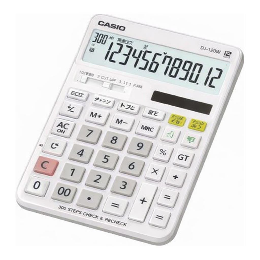 AS ONE Double CalculatIon Check Calculator, W계산 체크 전탁
