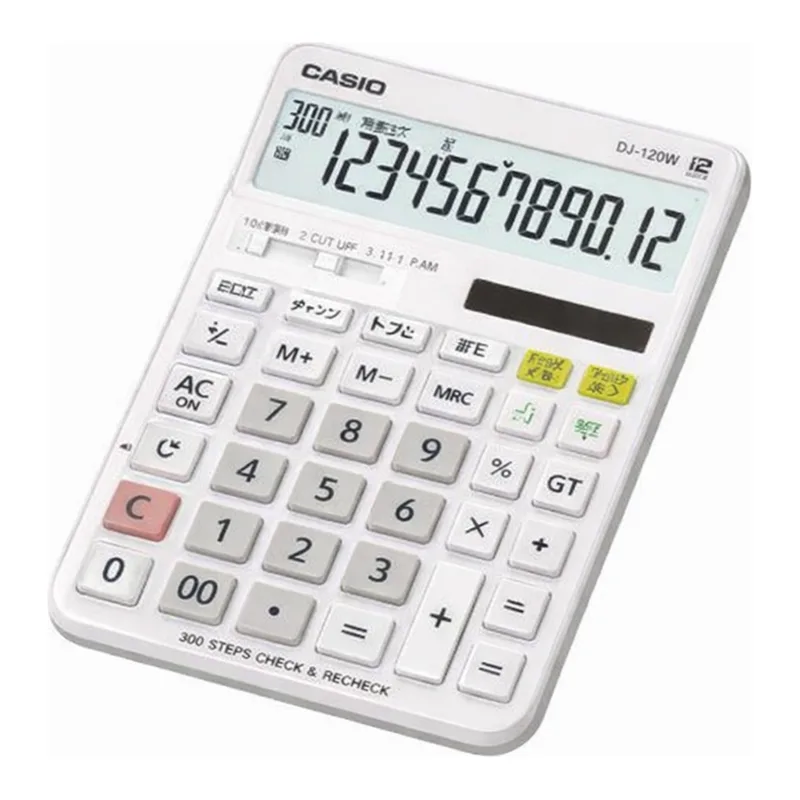 AS ONE Double CalculatIon Check Calculator, W계산 체크 전탁