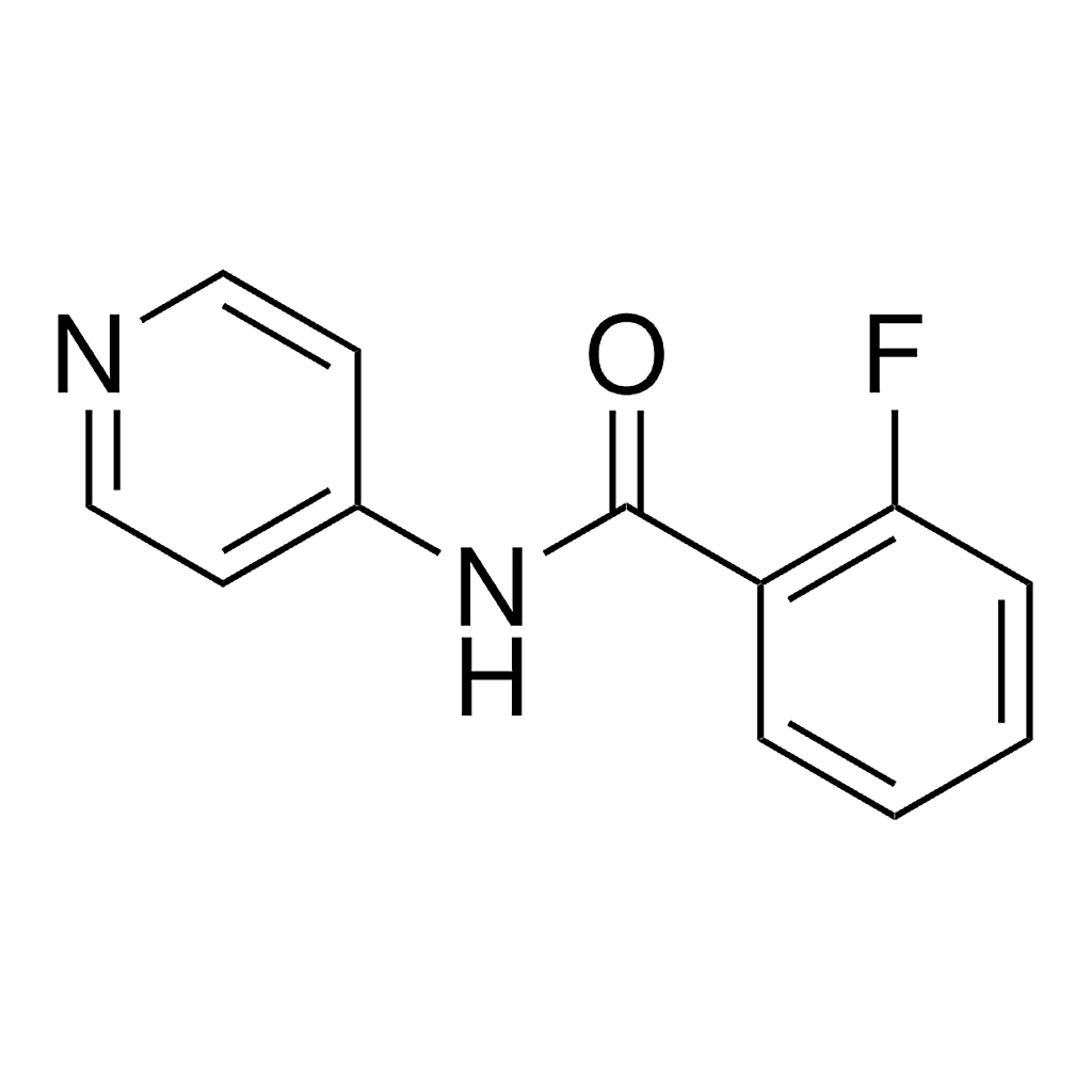 Merck 2-FLUORO-N-(4-PYRIDINYL)BENZAMID-