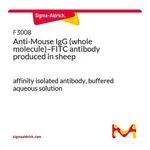 Merck Anti-Mouse IgG (whole molecule)-FITC antibody produced in sheep