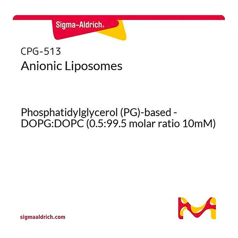 Merck ANIONIC LIPOSOMES, PHOSPHATIDYLGLYCEROL&