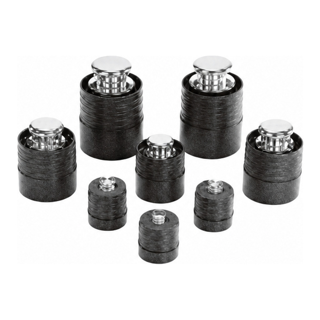 Plastic screw box for 200 g weights