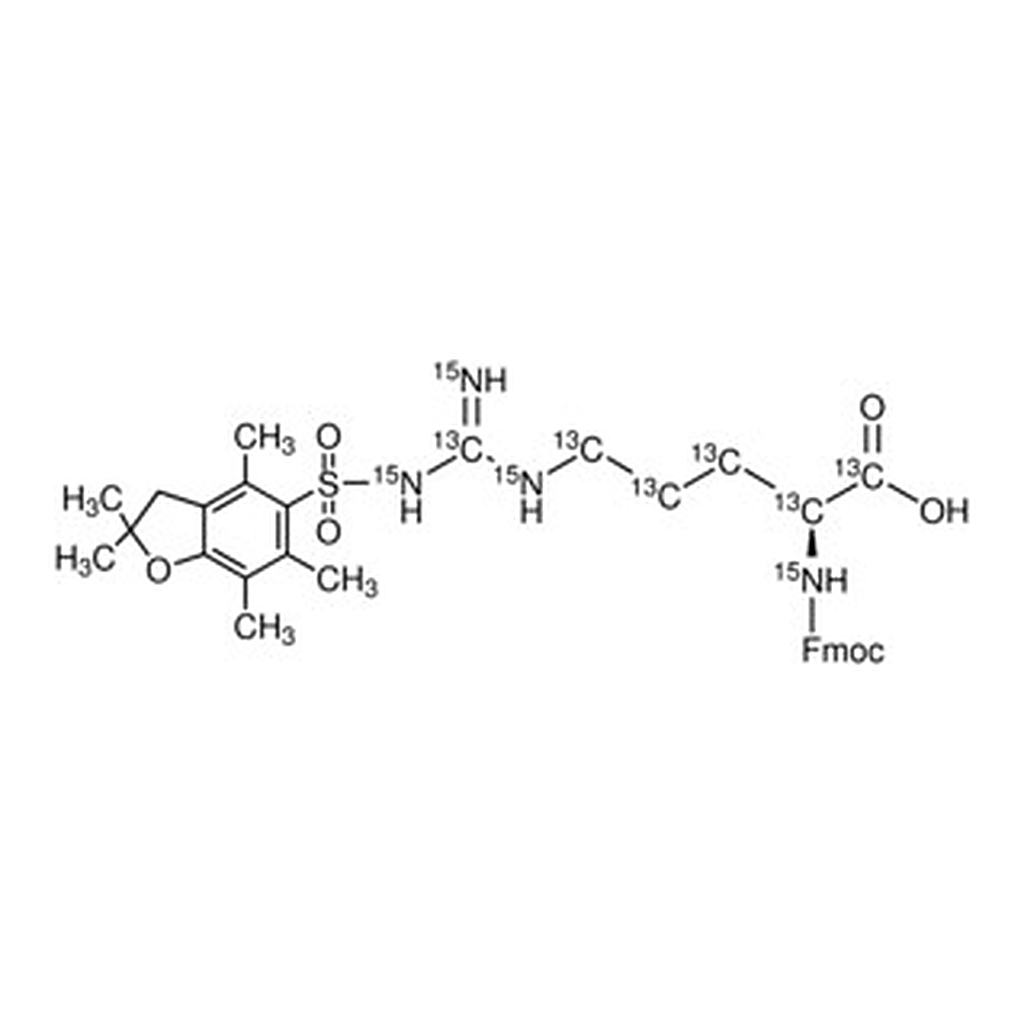 Merck FMOC-ARG(PBF)-OH-13C6,15N4, 98 ATOM% 13&